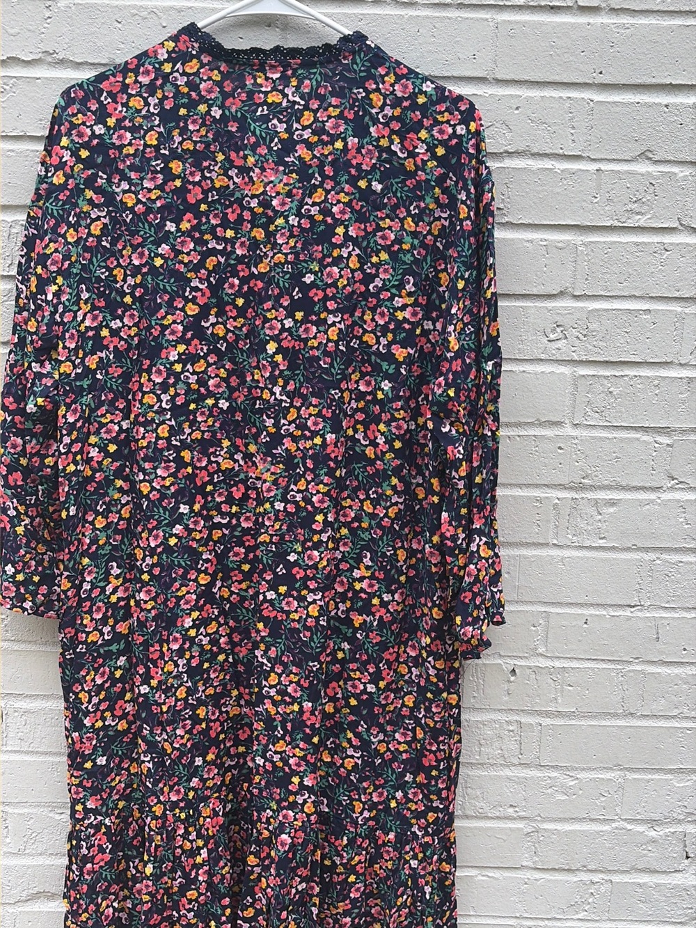 NWT Jessica Simpson Boho Floral Open-Front Kimono Cardigan - Picture 7 of 8